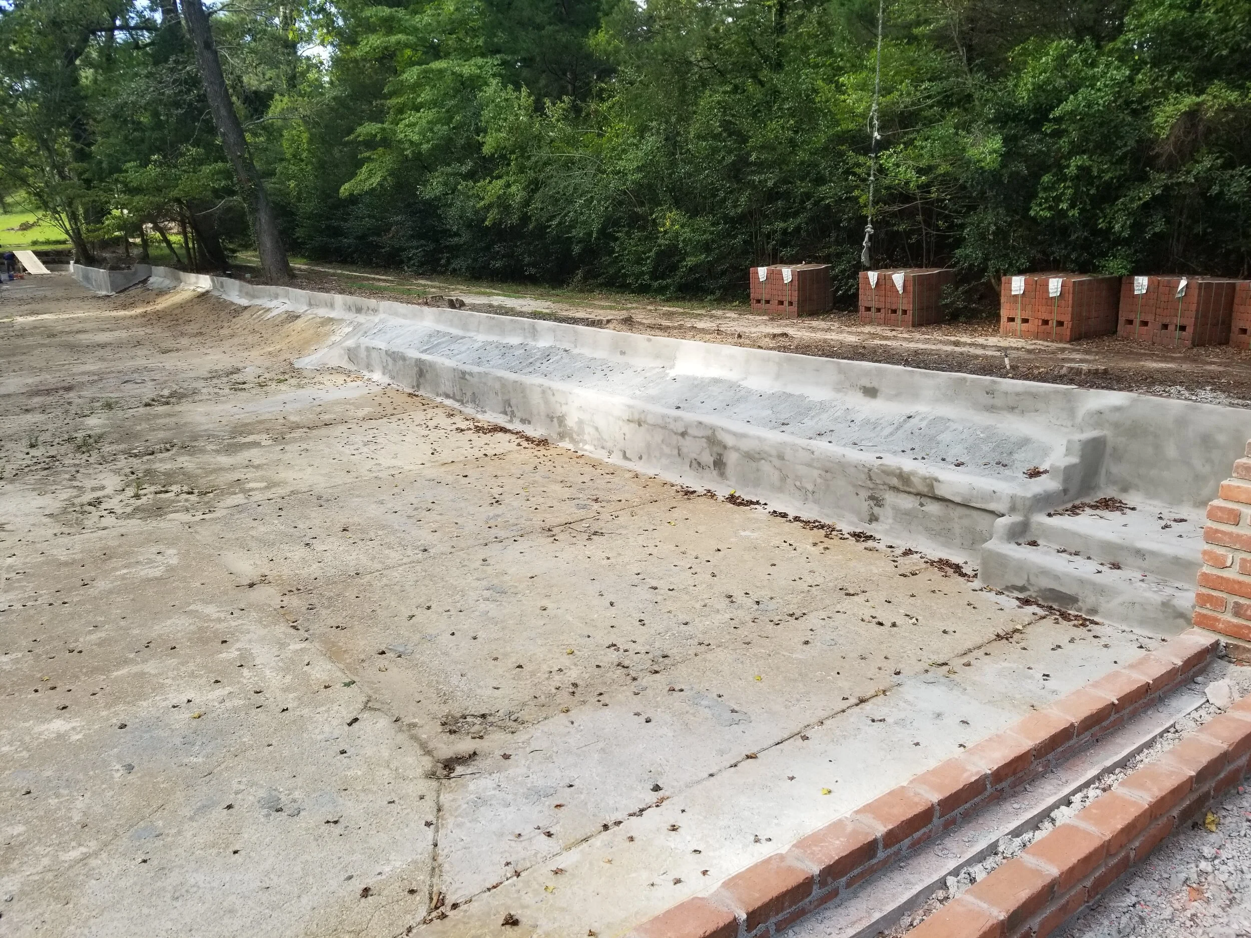 Bath Gardens, Blythe, GA — The Fountain Division