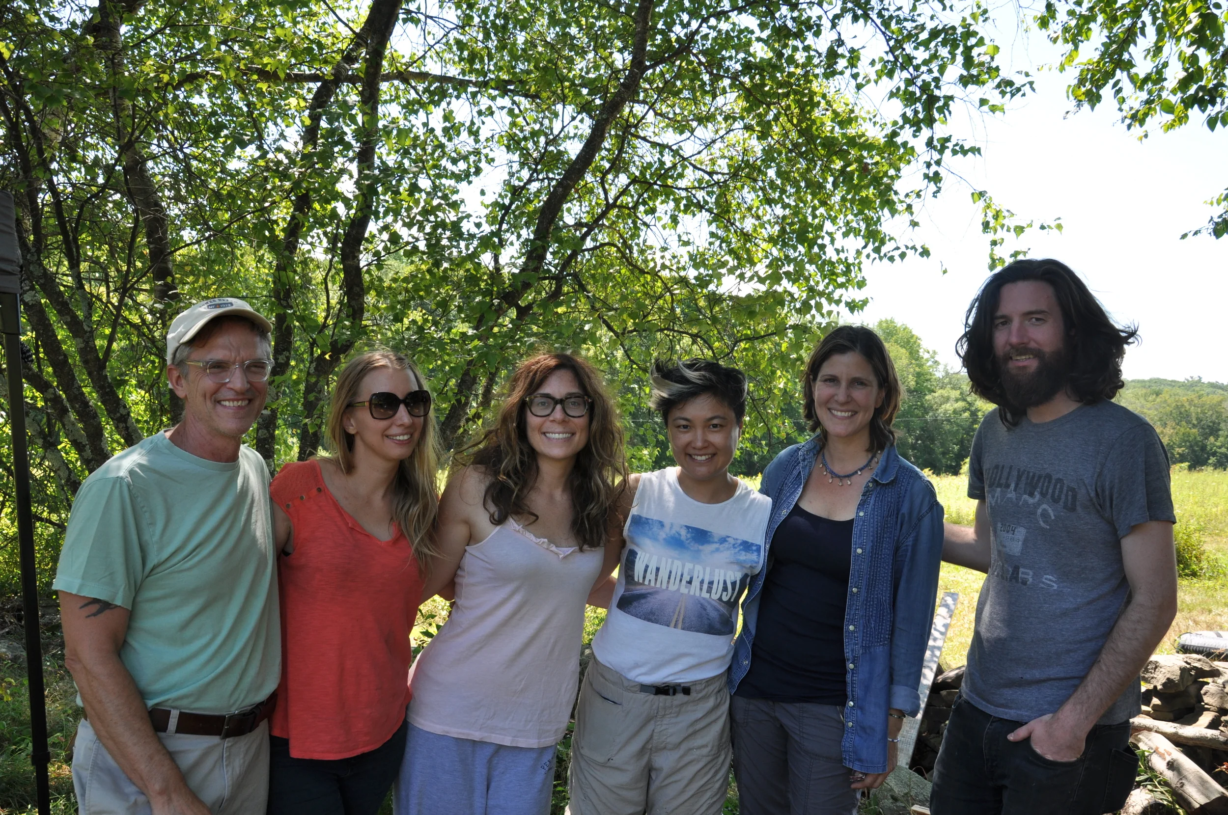 Michael Gormley, Kristin Künc, Courtney Jordan, Little Miss Piggy-Pre-Cleanse, Patty Watwood, Chris Eastland (aka Jesus, aka He-Who-Washes-His-Brushes-Too-Frequently). 
