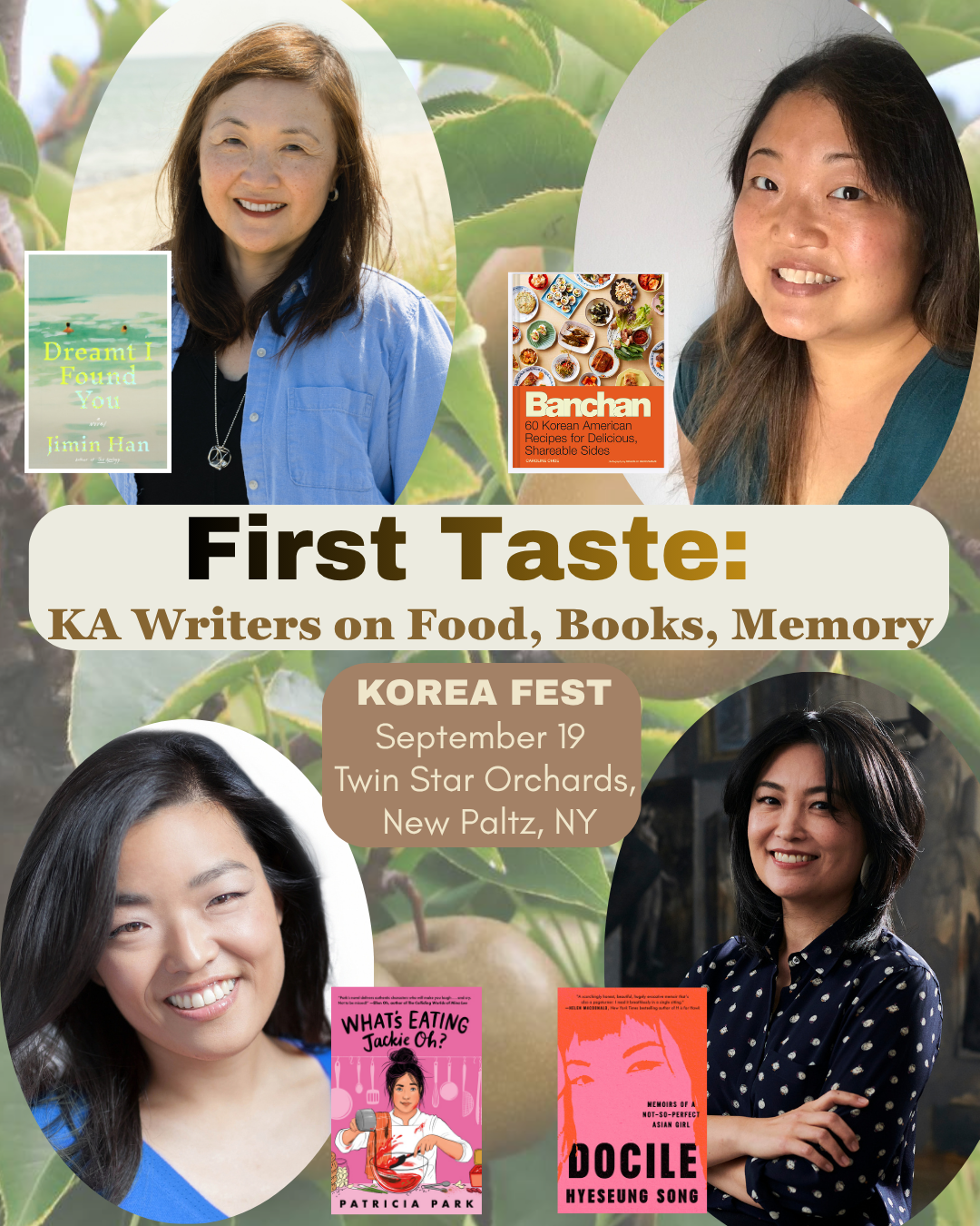 First Taste: KA Writers on Food, Books, Memory - at KoreaFest