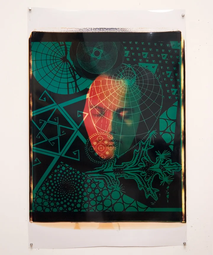 Ellen Carey, Polaroid 20 x 24 Self-Portrait Series, 1984–1987
