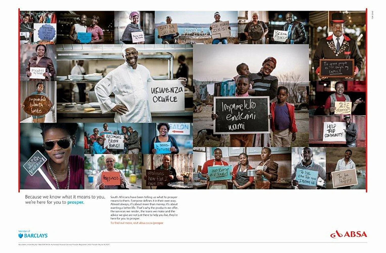 ABSA - Prosper Campaign