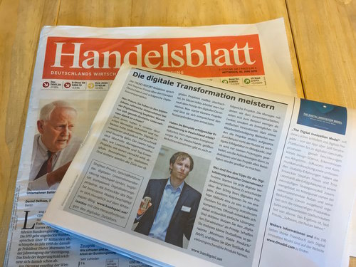 Interview Trend Report Handelsblatt mit Stephan Preuss über den Digitalstandort Deutschland
