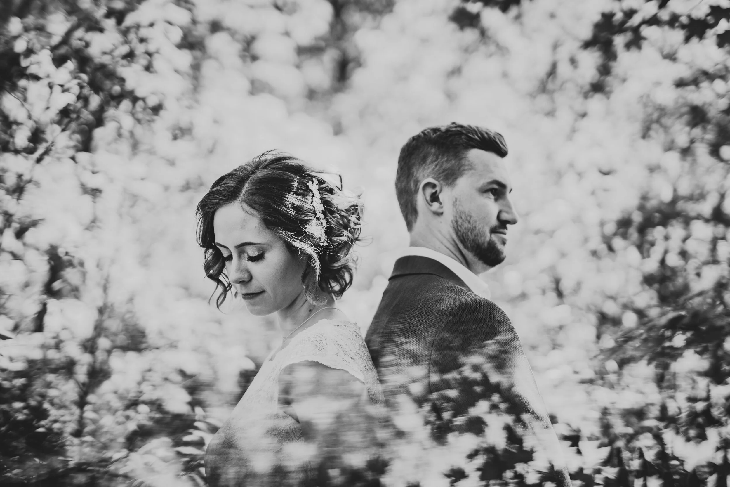 Rae and Corey's Wedding Day in Elora Ontario