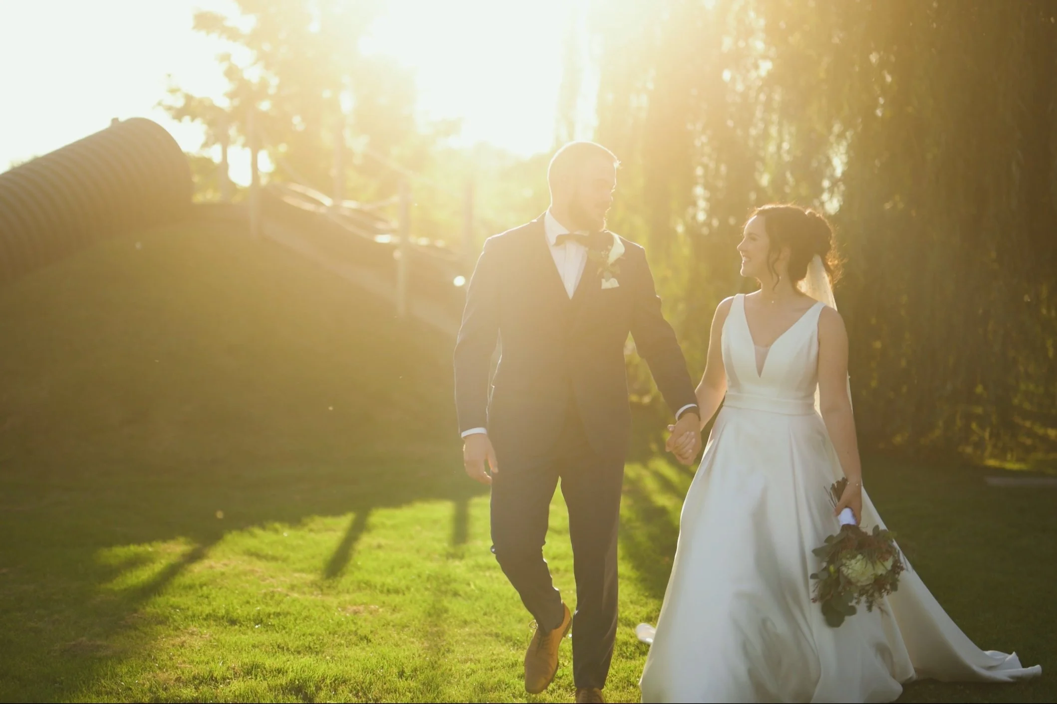 Barn Swallow Fields at Thatcher Farms Wedding Film