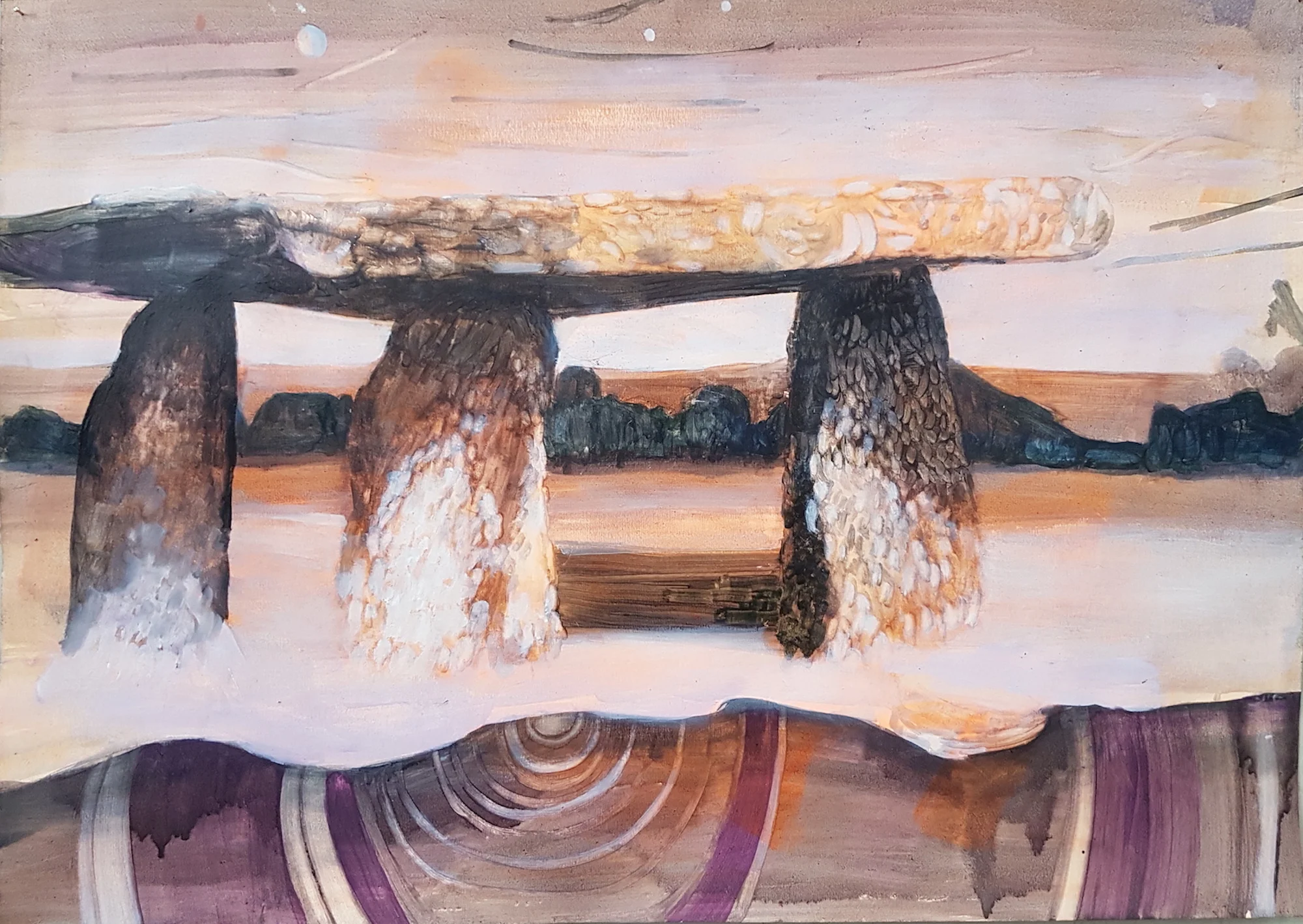 Lanyon quoit moon