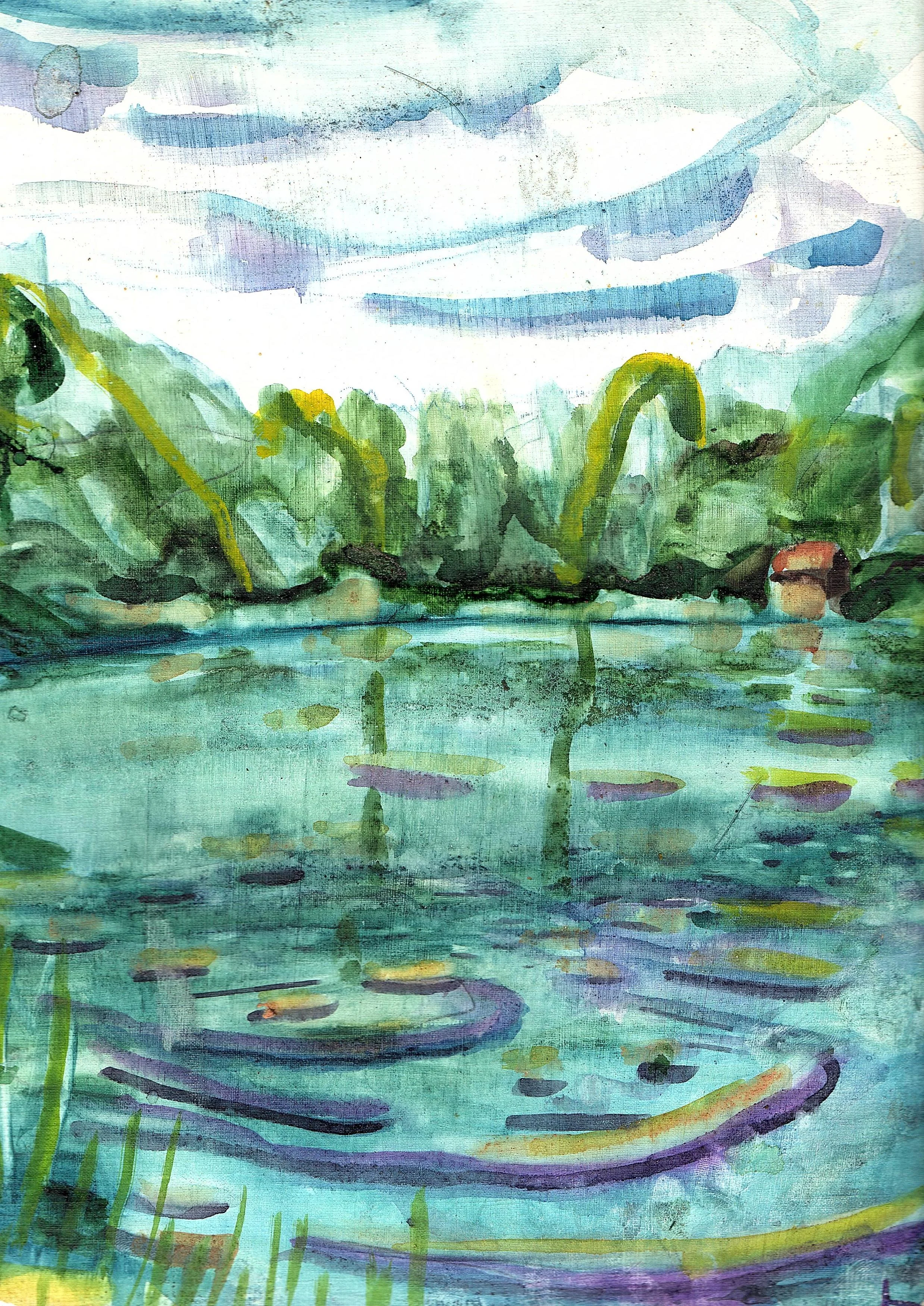 The lake at Grabowsee