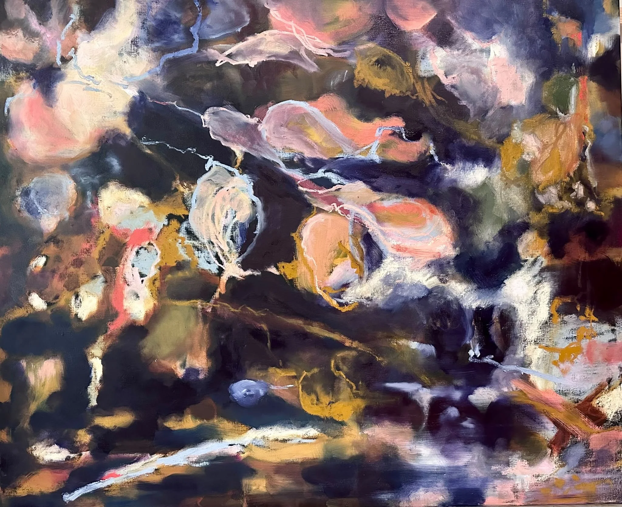 Drawing and oil painting by Jane Haycock