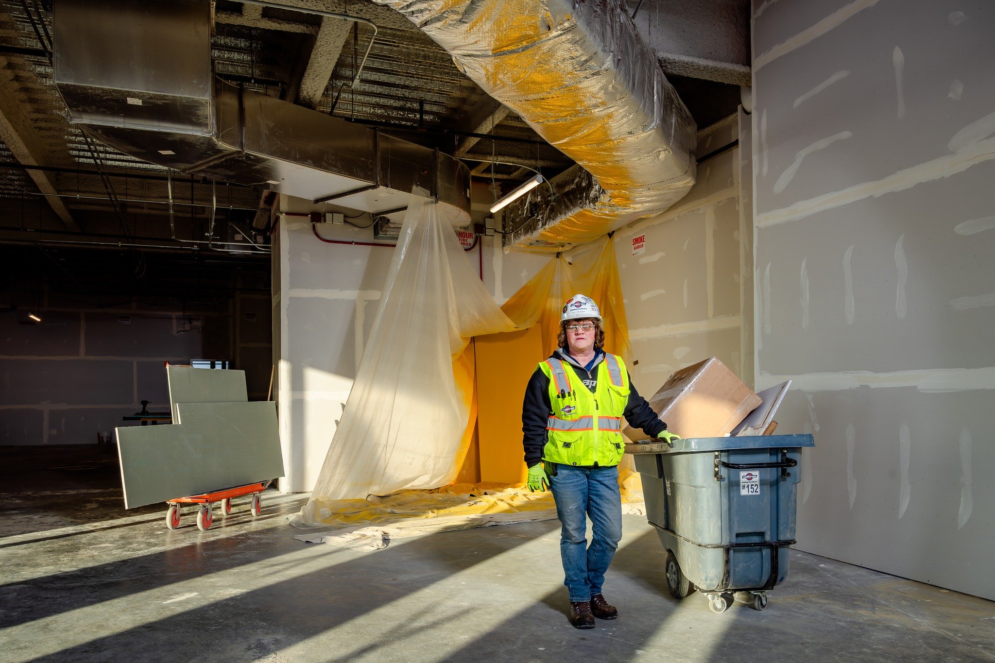 &ldquo;My family was in construction, which got me interested in the field. My brothers were in the trades, I liked to be outside, and the pay was good, so that was a plus! Our grandpa was a carpenter, and when we were little, he&rsquo;d point out bu