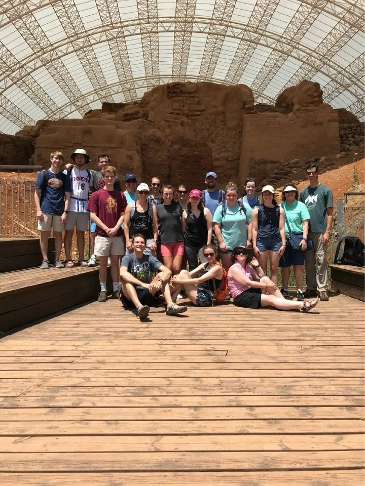 At "Abraham's Gate" at Tel Dan 