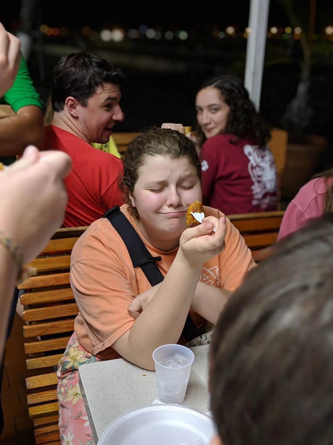 Taylor Vaughan is in love with her fried plantain
