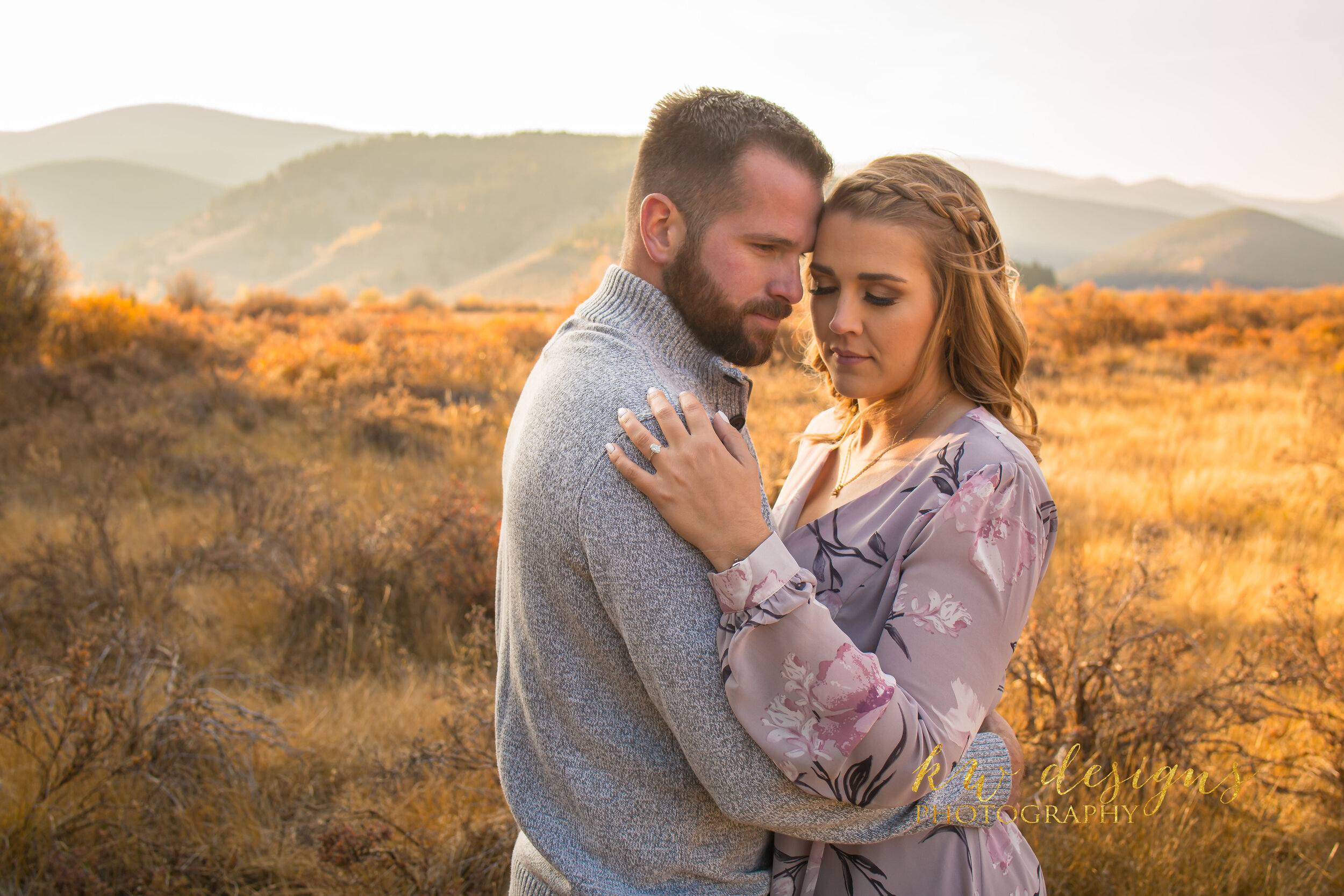 Sunset Engagement Session | Guanella Pass | Colorado 