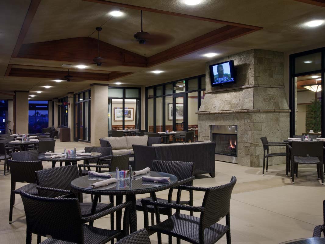 Miramar Clubhouse Outdoor Dining