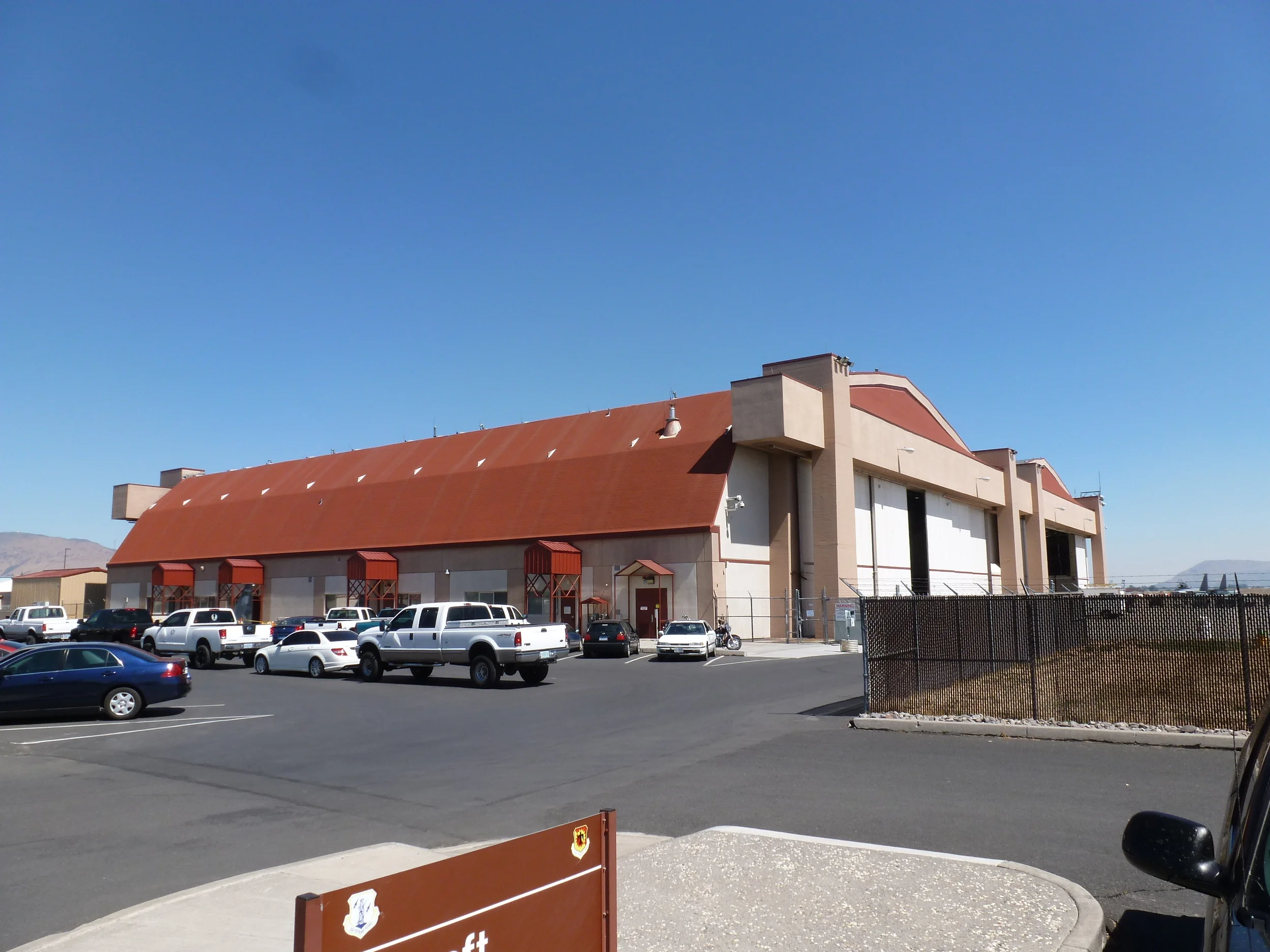 Existing Hangar Exterior
