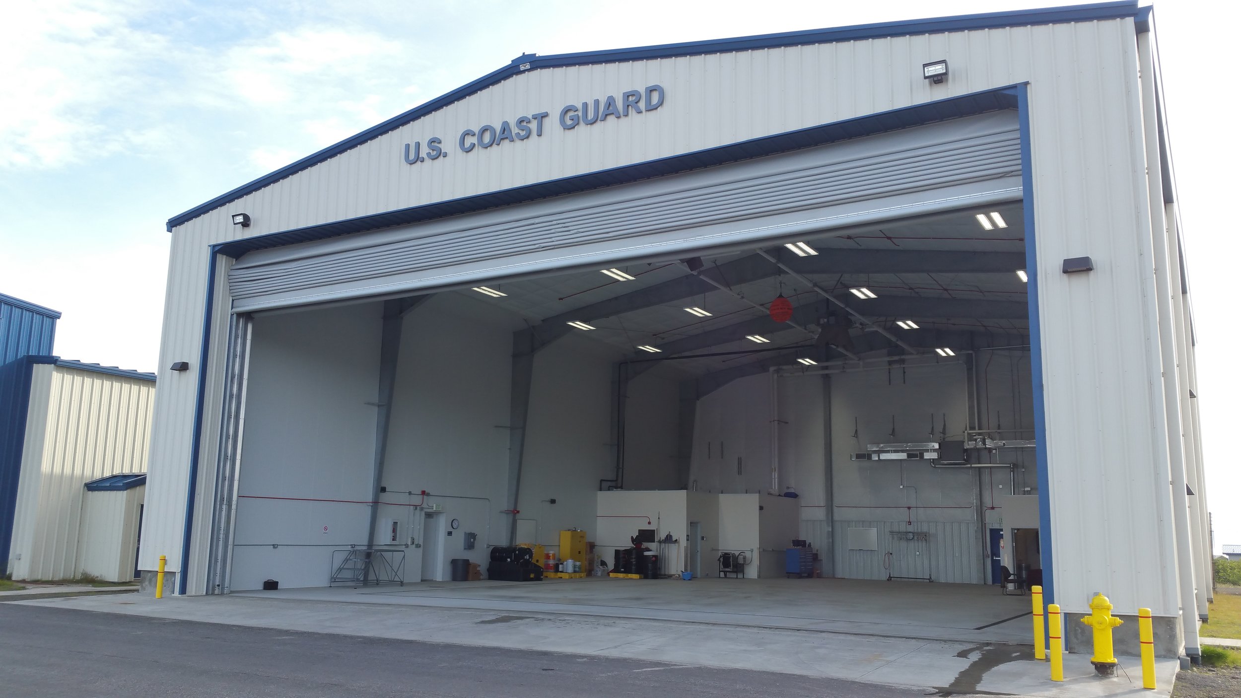 New Hangar Exterior