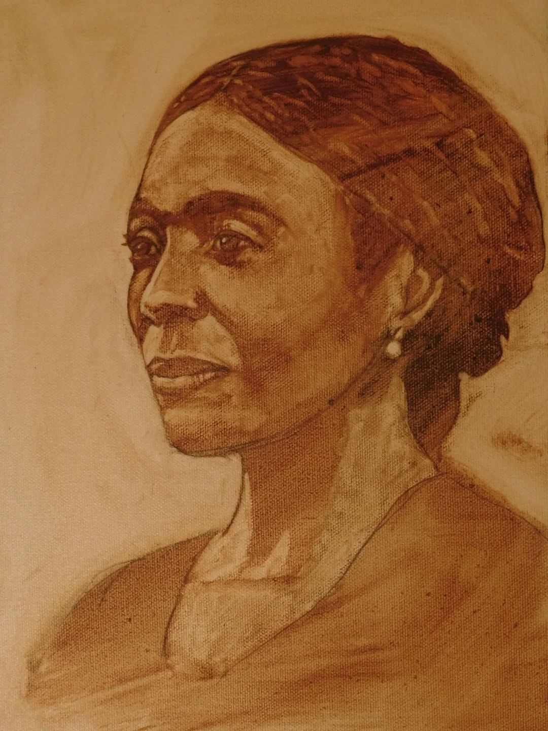 Gouache lift-out demonstration