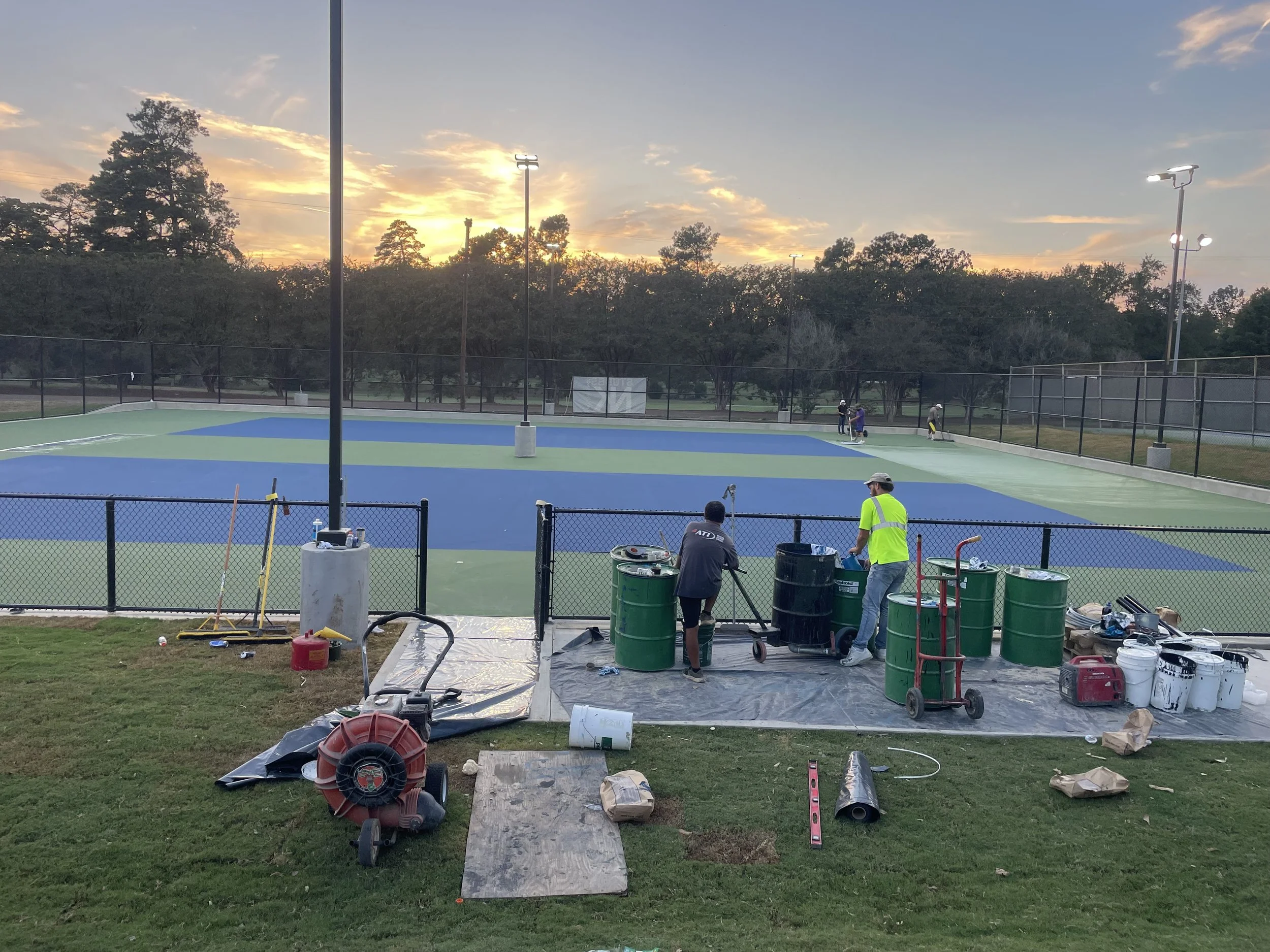 Duncan Park Tennis Court    Natchez, MS  Stubbs NK Contractors, LLC    2023