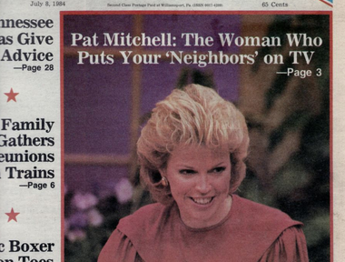 As host of "Woman to Woman" in the 1980s