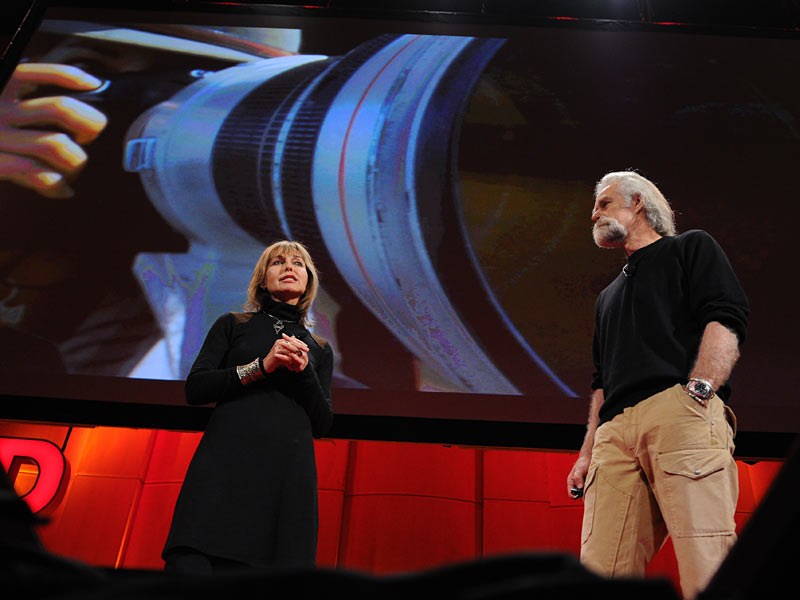 Beverly and Dereck Joubert at the first TEDWomen in 2010.