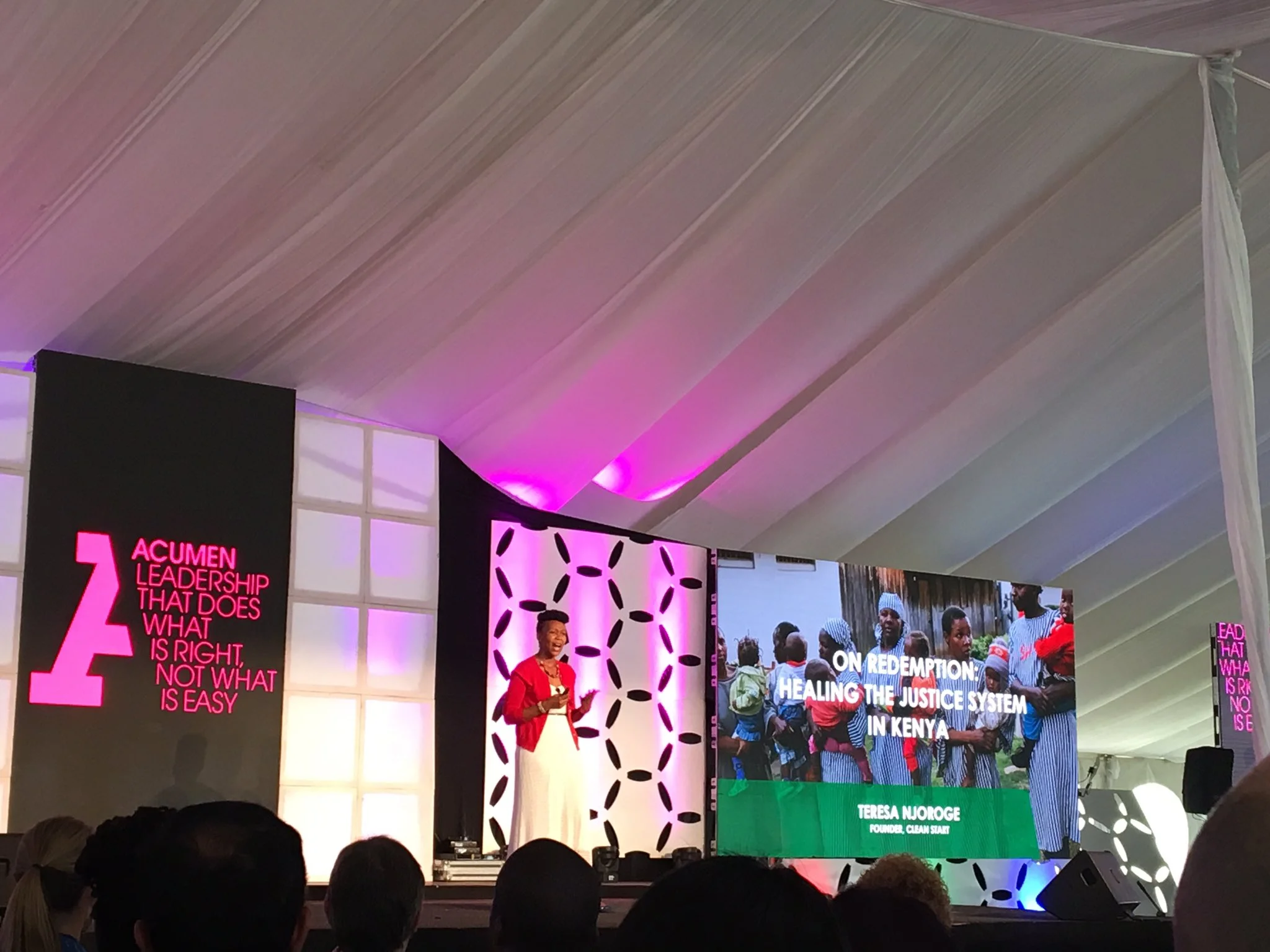 Teresa Njoroge of Clean Start Kenya.