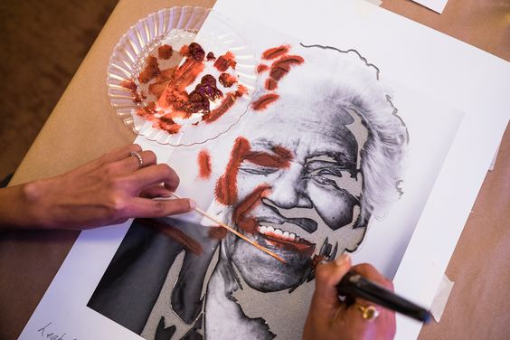 working on a picture of leah chase.jpg