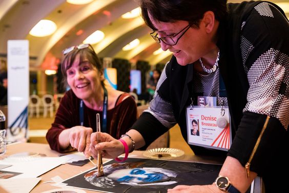 jann and a workshop attendee at TEDWomen.jpg