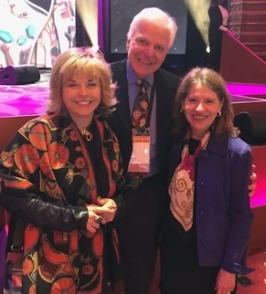 Scott and I with Sally Osberg.