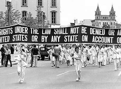   Equal Rights Amendment March in Washington, D.C.  