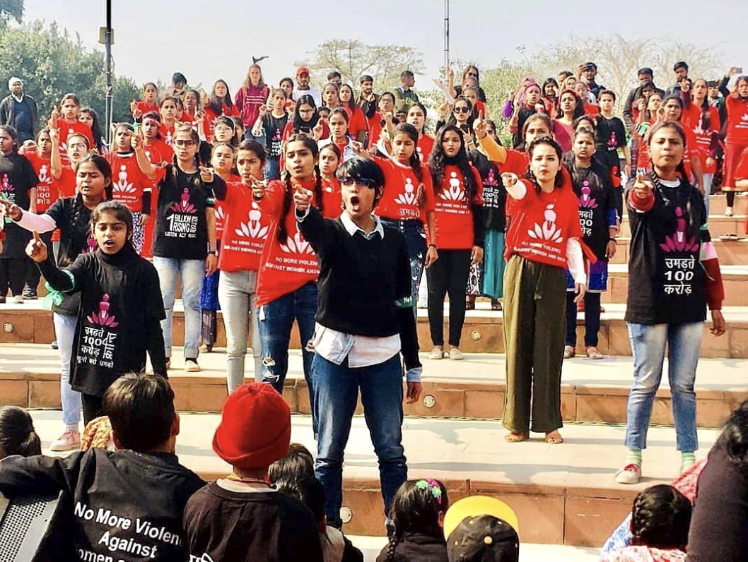  One Billion Rising in Delhi, India 