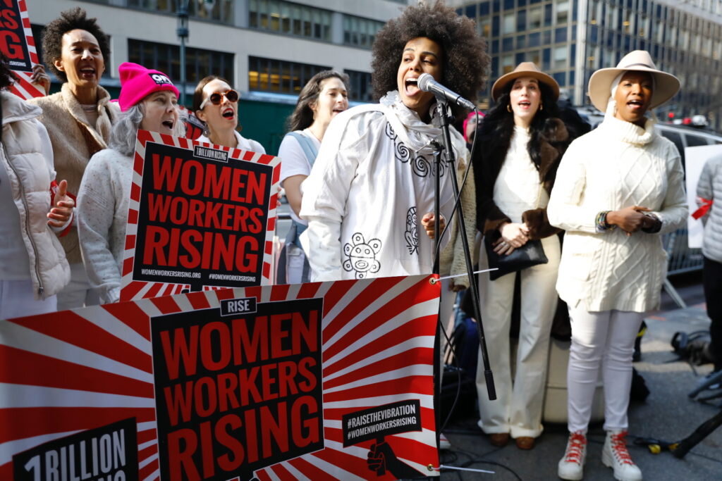  One Billion Rising in New York City (Photo Credit: Kisha Bari) 