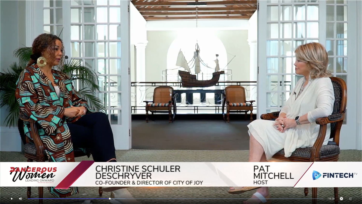 Christine Schuler Deschryver on Healing Women Survivors of Violence