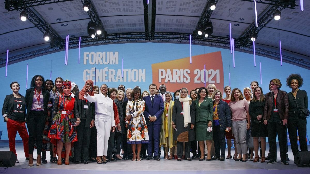 Scenes from the Opening Session of the Generation Equality Forum, held in Paris, France on 30 June 2021. | UN Women/Fabrice Gentile / Flickr