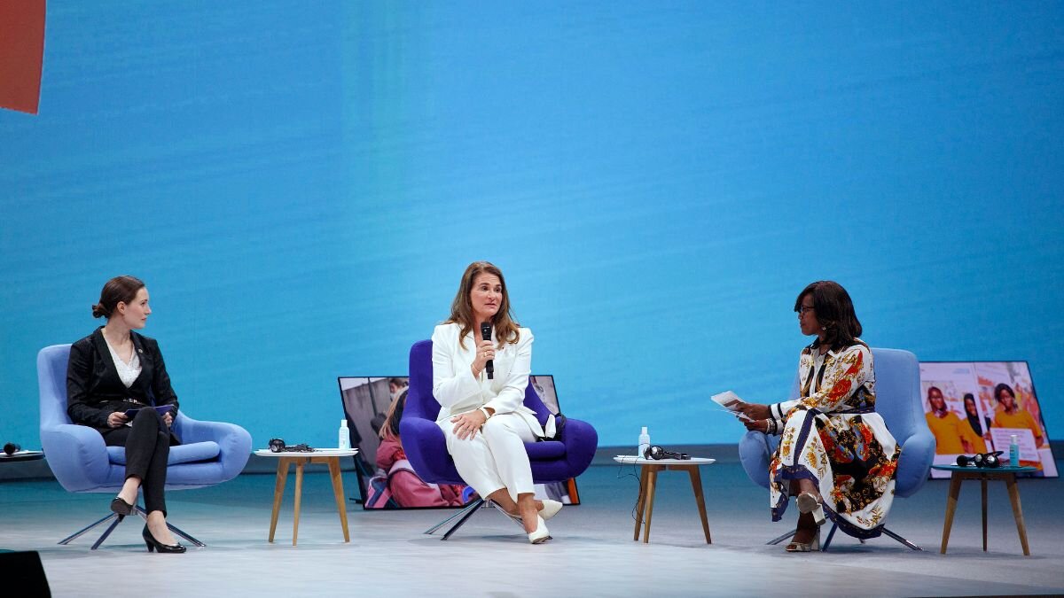 Melinda French Gates at the Generation Equality Forum, held in Paris, France on 30 June 2021. |  UN Women/Fabrice Gentile / Flickr