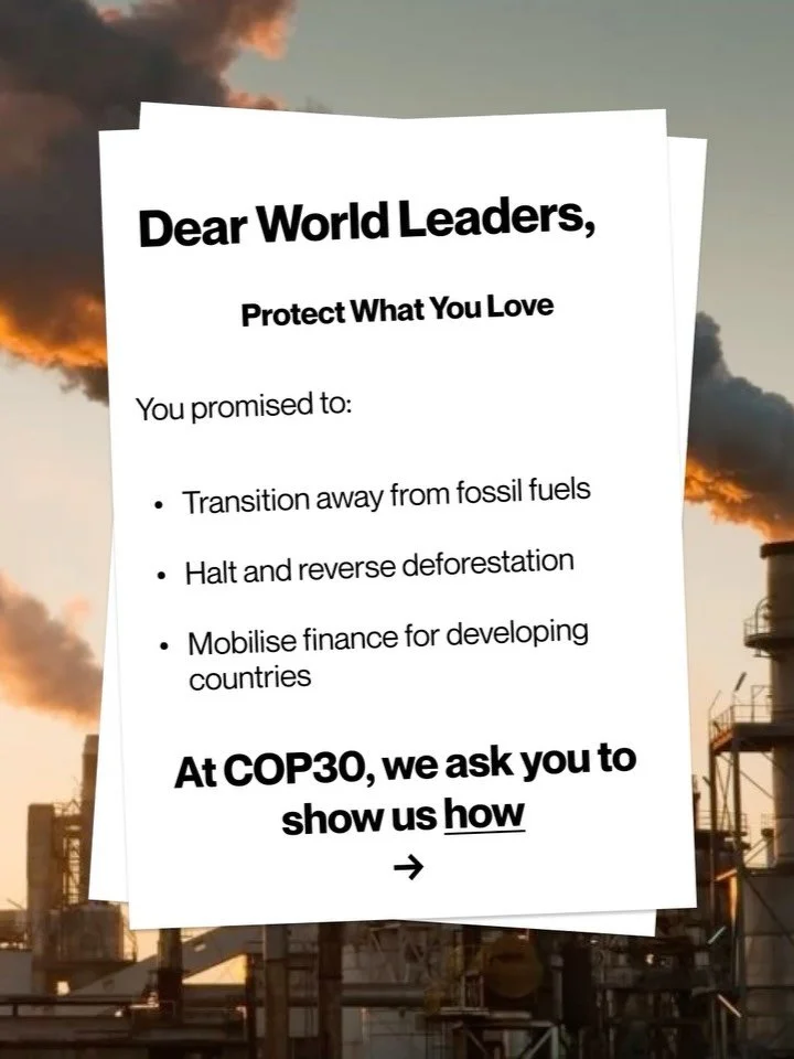 I am part of the 89%: the overwhelming majority of the global population who want you to act faster on climate change. As you gather at #COP30, show us how you will deliver on promises already made. 

 👉 Read: https://bit.ly/Old_To_New

#ProtectWhat