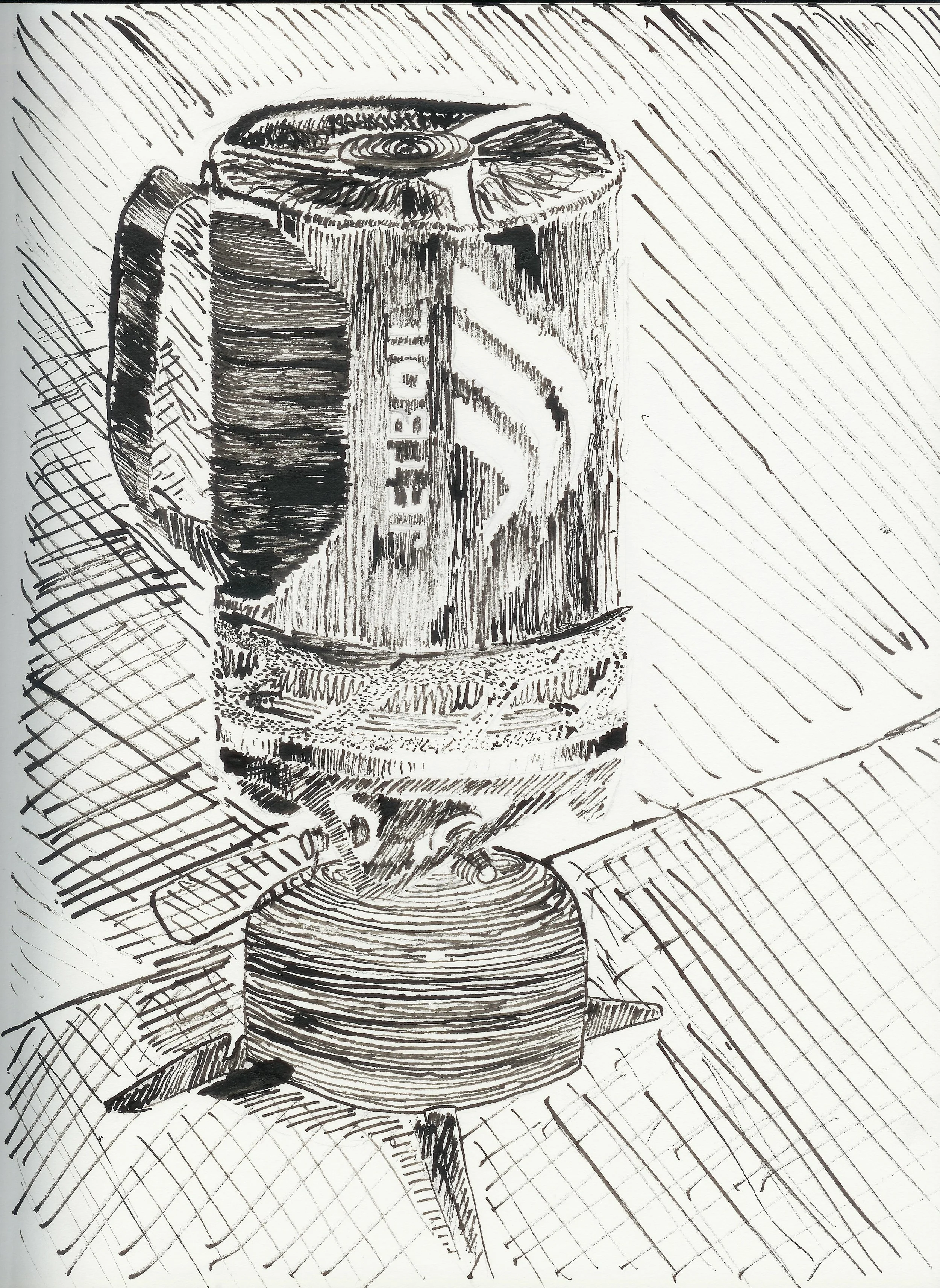 Mark-making Assignment from Beginning Drawing