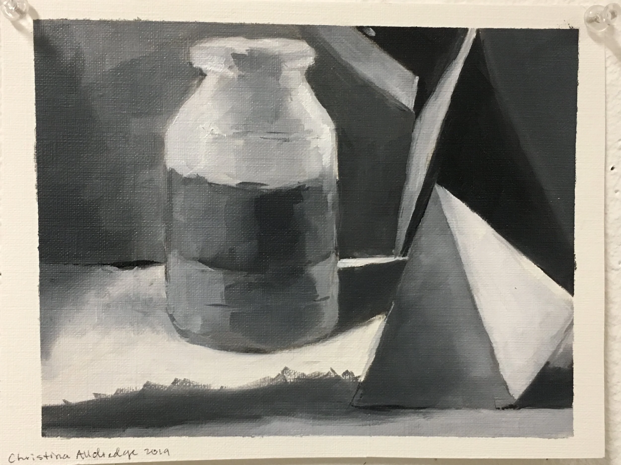 Value Study from Beginning Painting