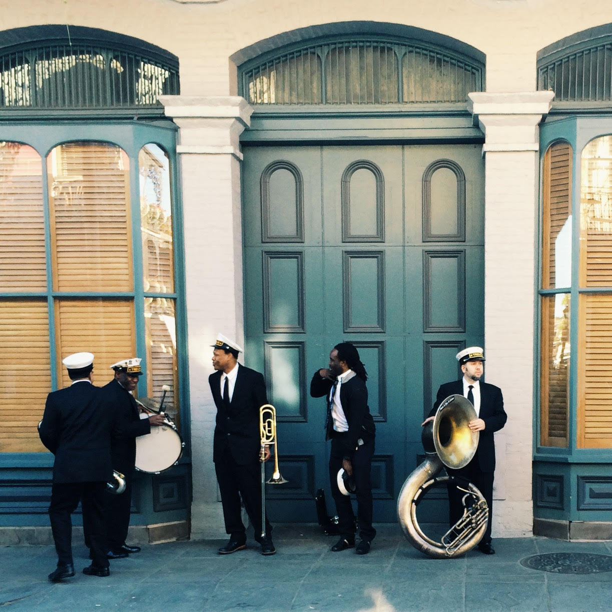 One of my favorite shots - the Treme Brass Band, one afternoon in the French Quarter. See more of my photos on instagram.