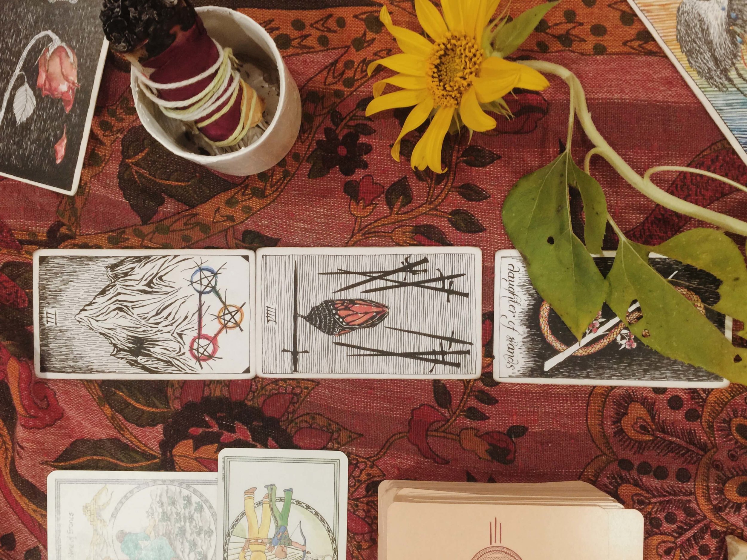 Tarot, New Moon, Eclipse Season, Mercury Retrograde — Oui We