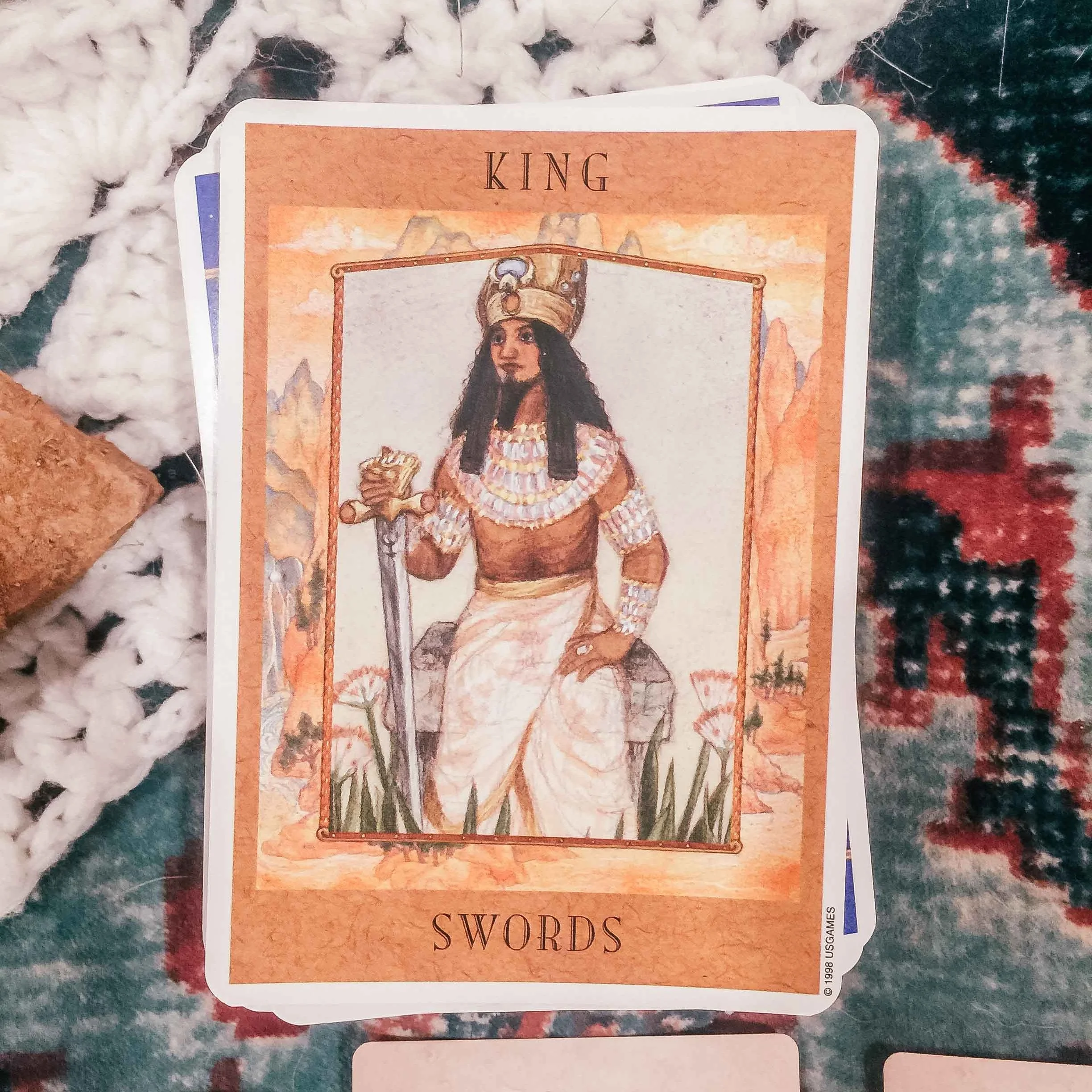 Full Moon in Aquarius Tarotscope // King of Swords