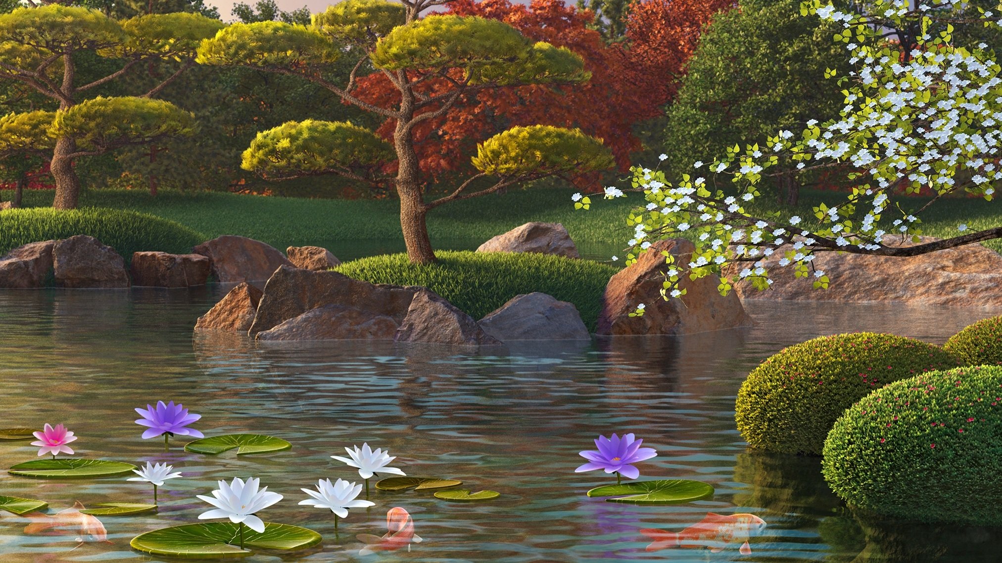 Adult Themed Zin Water Garden Mural