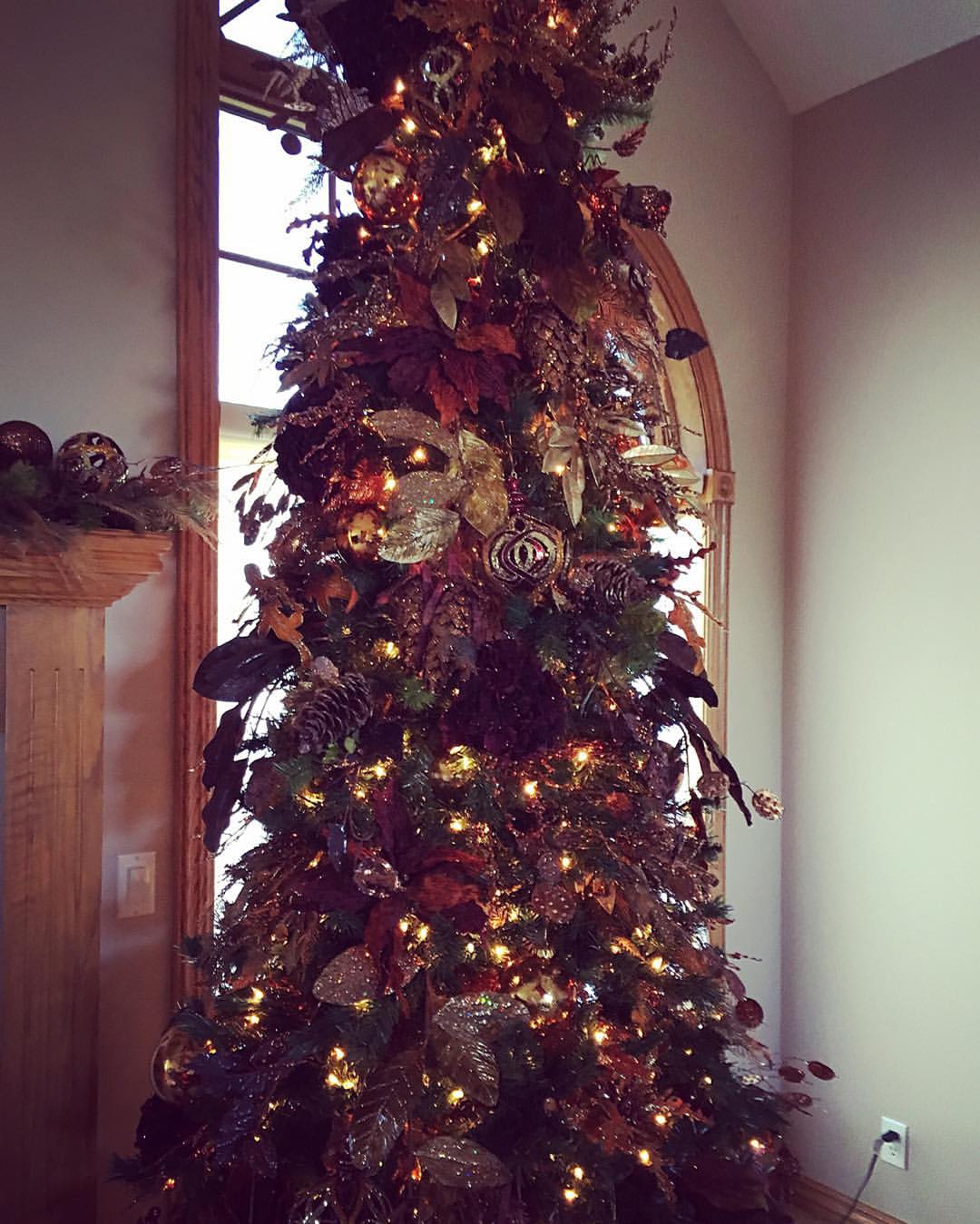 Gold, Copper and Deep Metallic Tree
