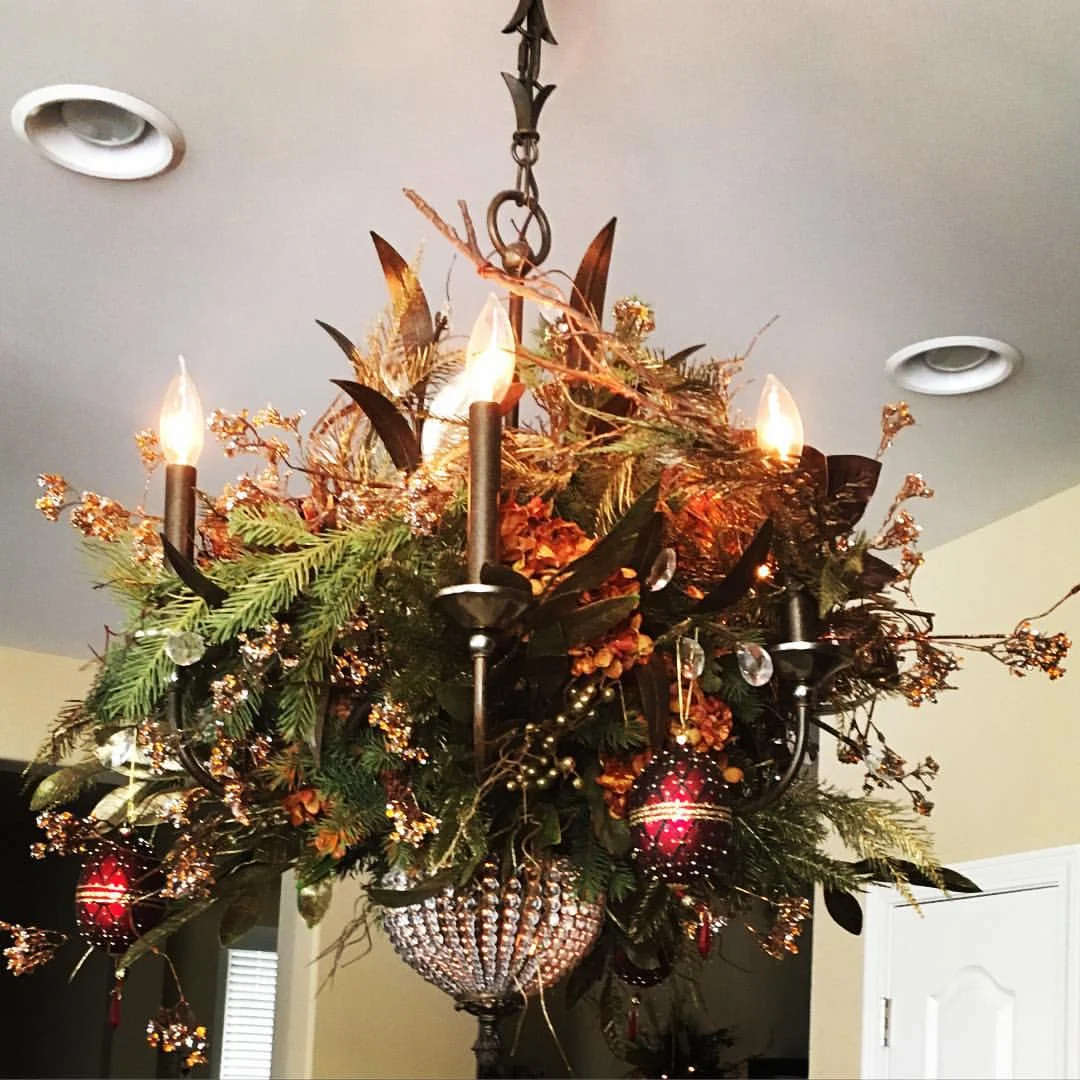Kitchen Christmas Chandelier