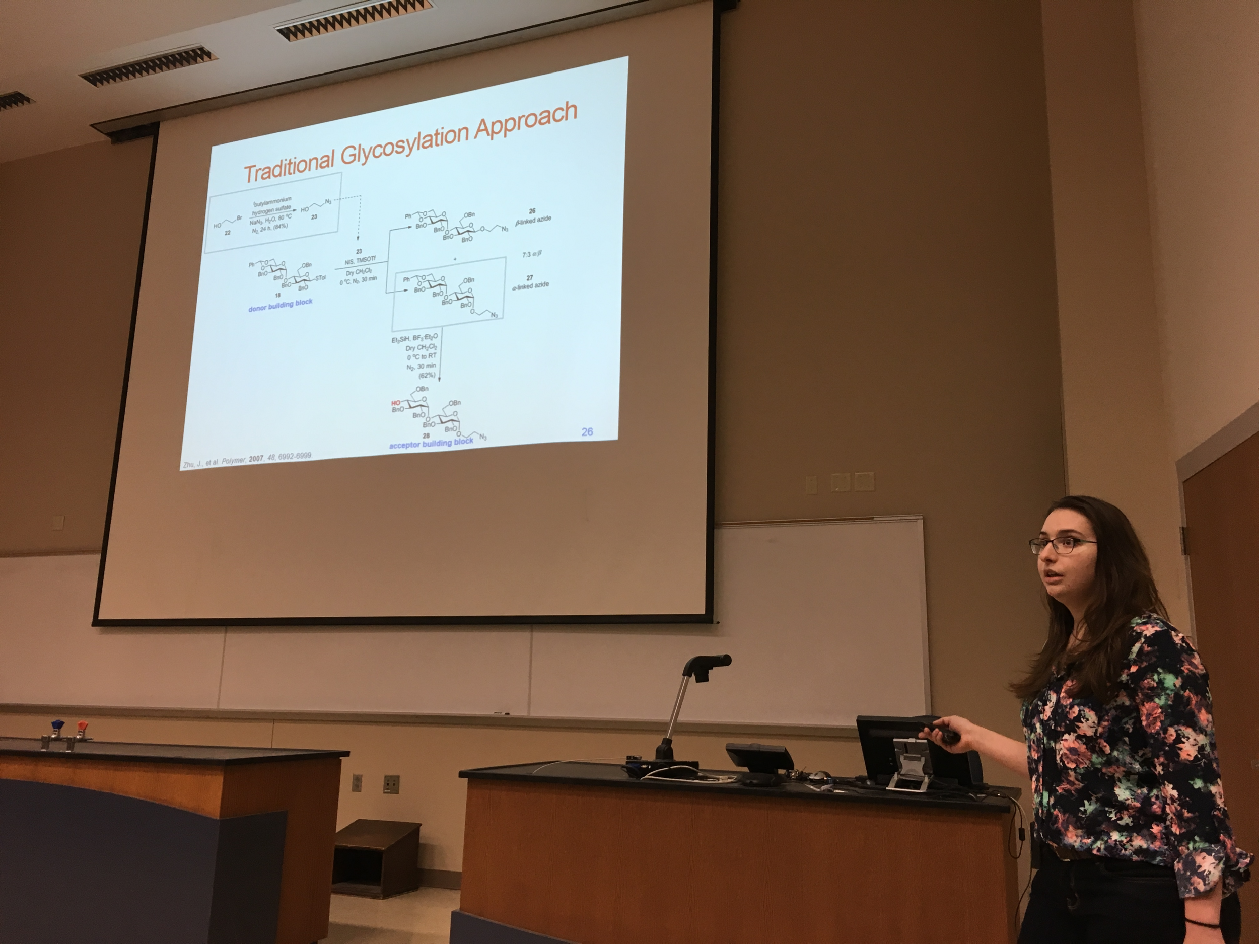 Samantha Bouhall Succesfully Defends MS Thesis