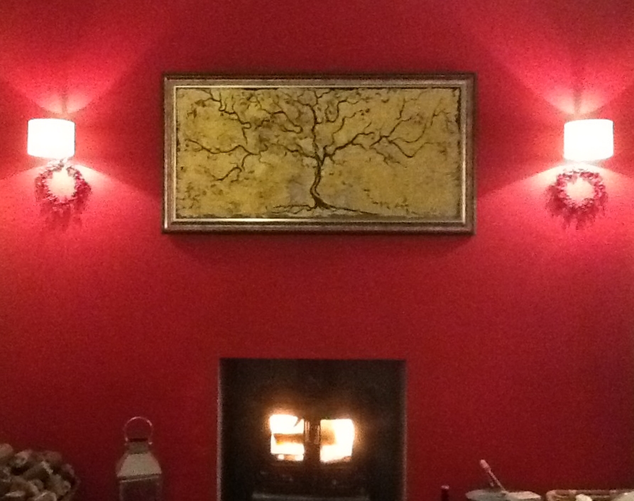 at David and Julie home in the Boarders