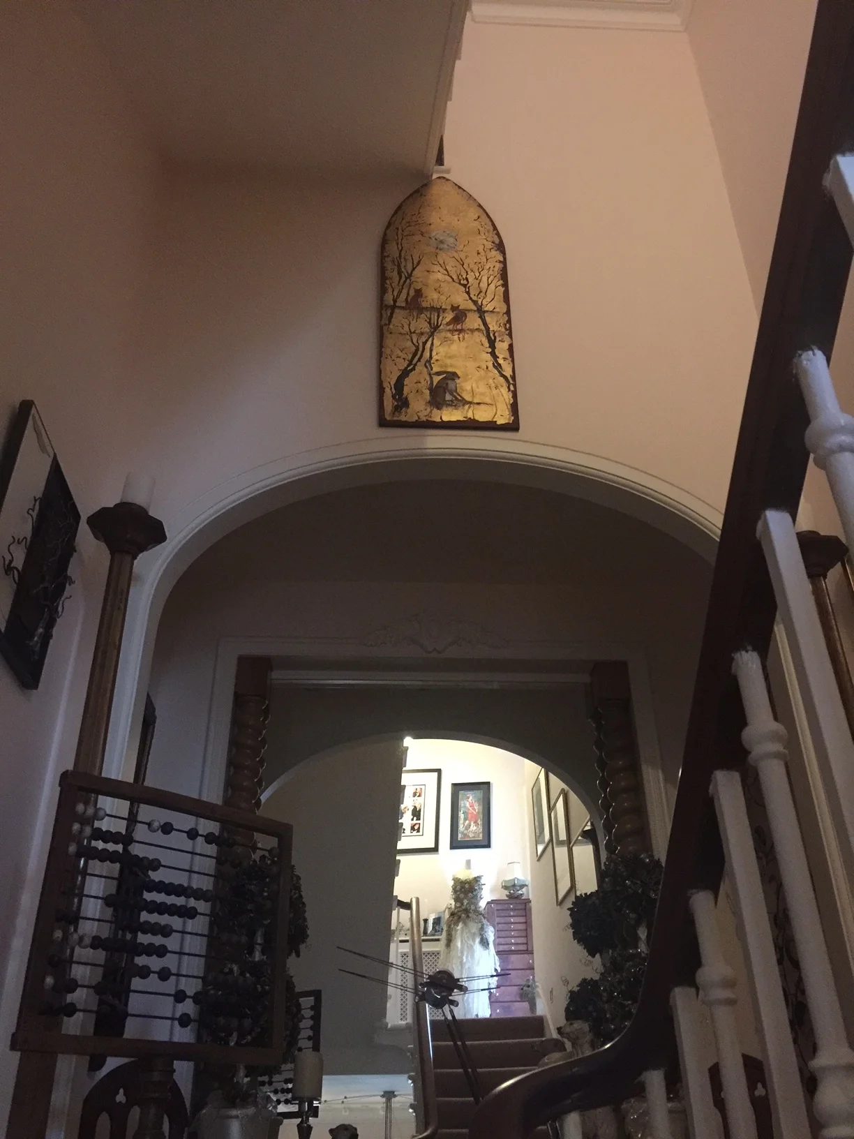 sally bruce richards art in tina ashington's home