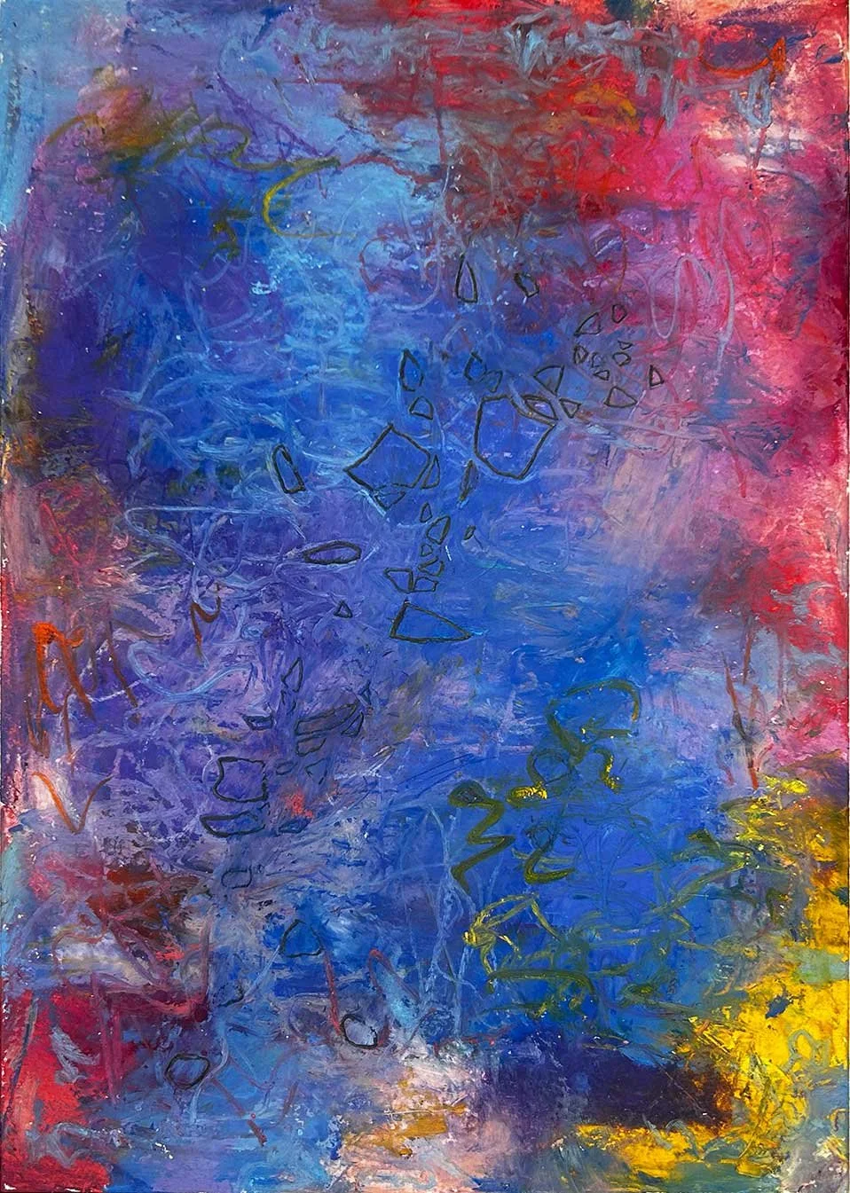 The Shape of Things

 

2025, 9" x 12", oil pastel and pencil on paper