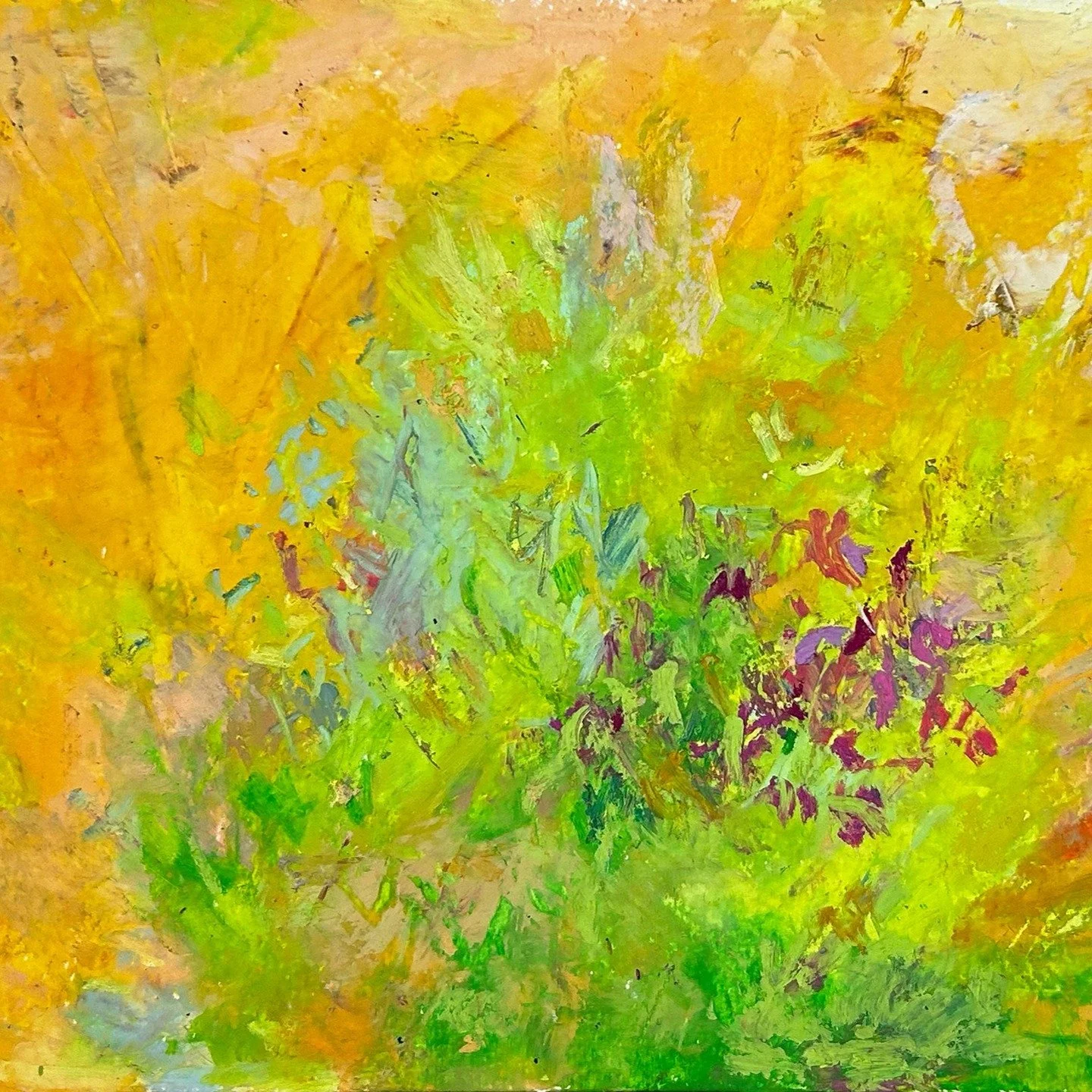 "A Persistent Joy" 

#oilpastels #denverartist #landscapeart #abstractartist