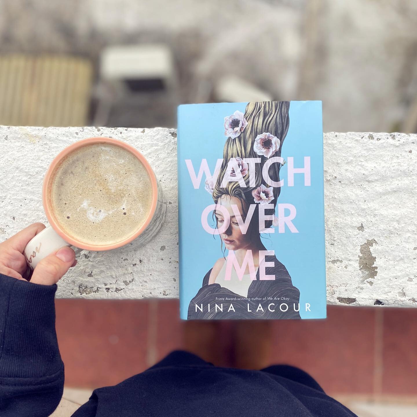 I looked at Liz. She took a sip of her tea.
&ldquo;I was raised by wolves.&rdquo; She turned to me and smiled.
&ldquo;Funny,&rdquo; I said, smiling back. &ldquo;So was I.&rdquo;
&ndash; Watch Over Me by Nina LaCour. Cover art by Pippa Young; cover de