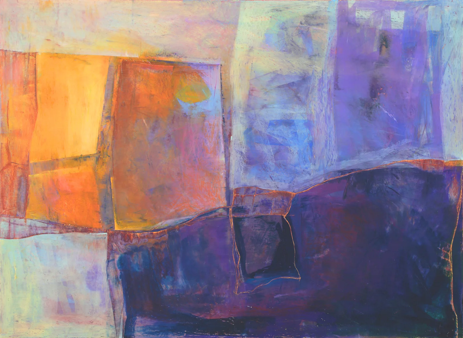 Coming Home | Oil Pastel | 22" x 30"