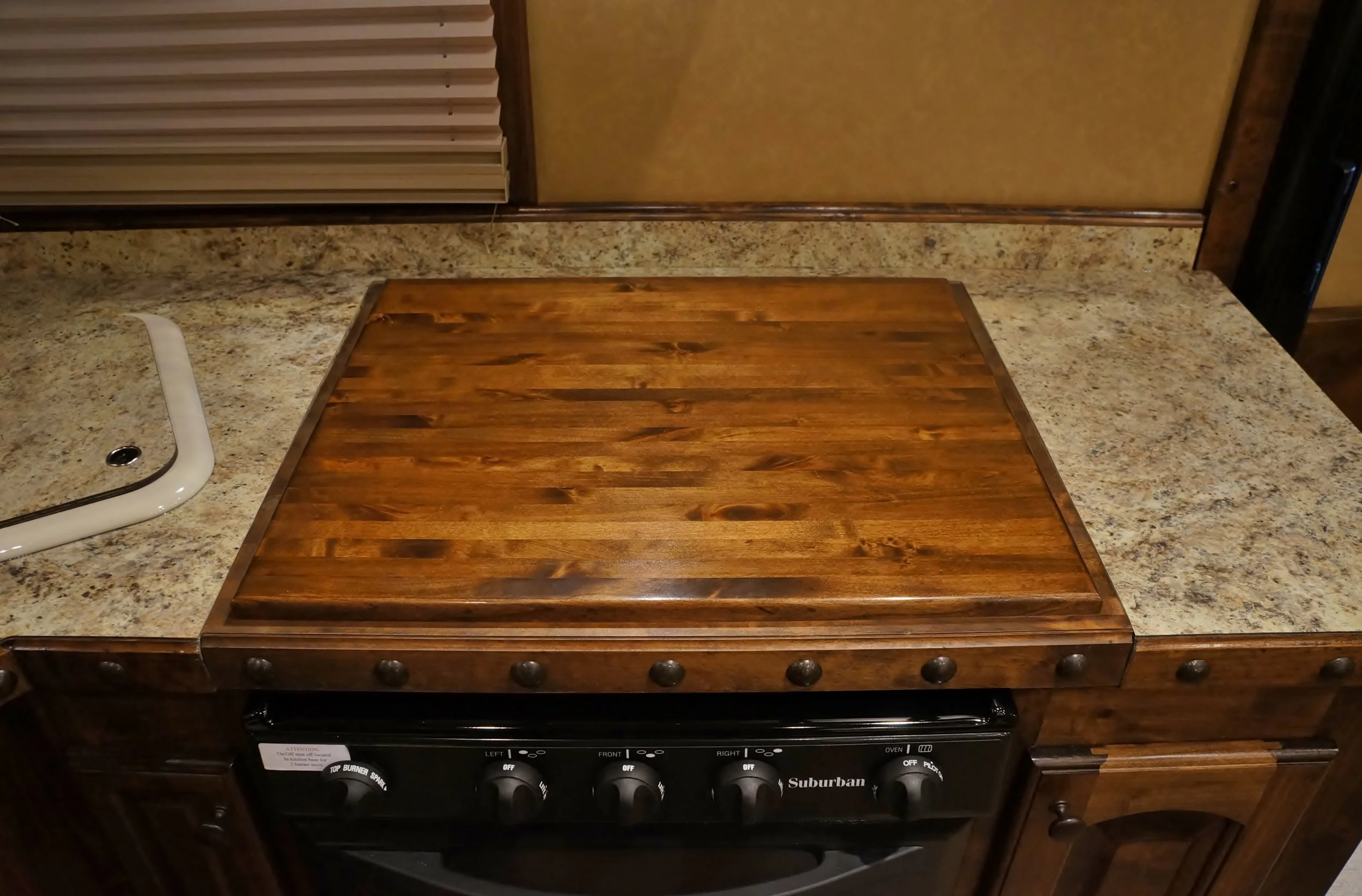 Cutting Board Cooktop Cover