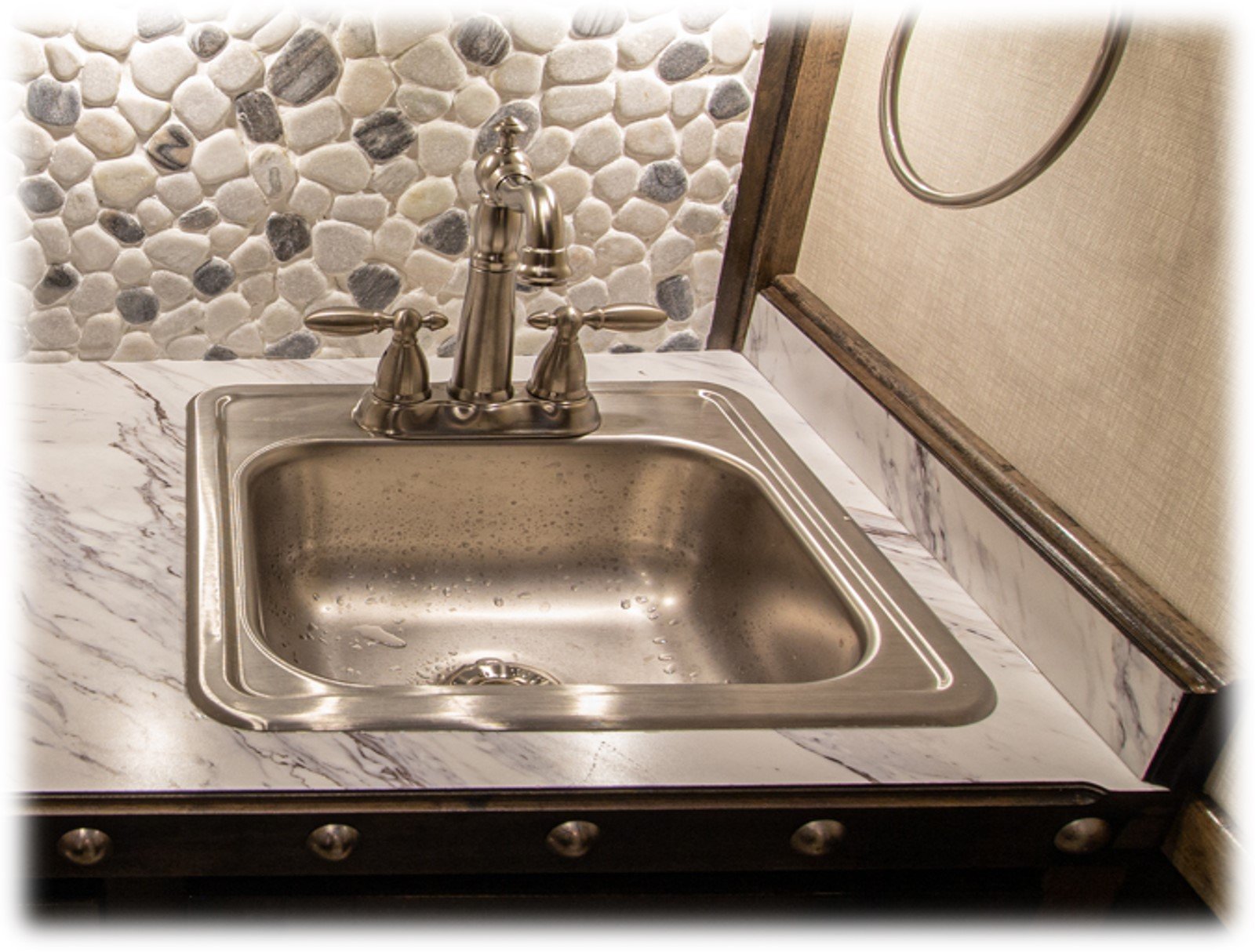 Small Square Stainless Sink